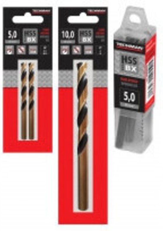 Foret HSS Turbo Bezeichnung 10 Bohrer Durchmesser 2,0 mm Länge 49 / 24 mm Schaftdurchmesser