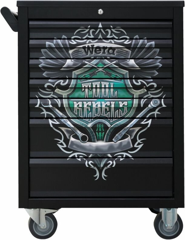 Wera / Hazet Tool Rebel Werkstattwagen Joker Zyklop 124tlg. Werkzeug 05501051001