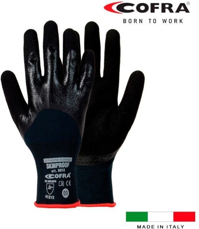 Hautfester Nitrilhandschuh Größe 8 M Cofra