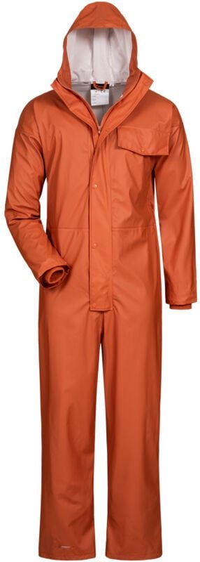 Gr .XL (58/60) CAROLINENSIEL PU-STRETCH-OVERALL ORANGE orange CAROLINENSIEL