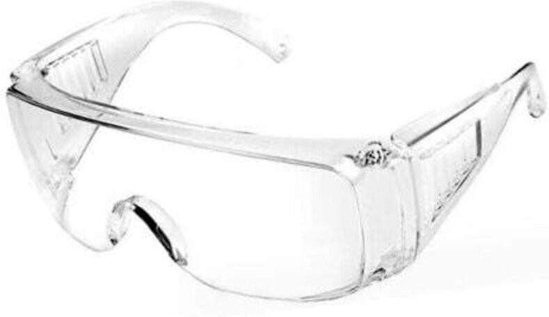 Schutzbrille für Brillenträger, Wind- und UV-Schutz, Vollsichtbrille