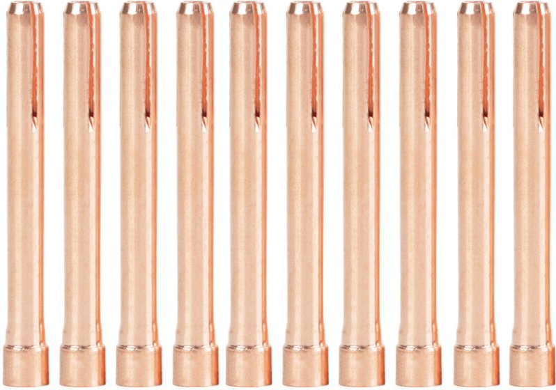 Packung mit 10 10N24 Klemmclips für WP-17/18/26 WIG-Schweißbrenner (2,4 mm)