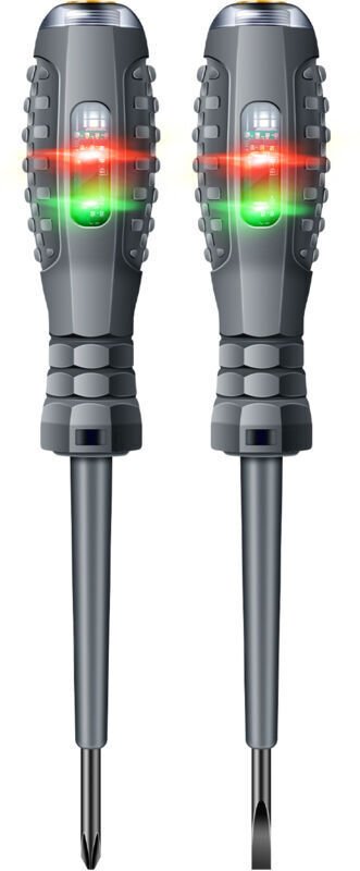 Vtizikl Jeu de Tournevis Magnétiques Electricien,détecteur d'électricité, stylo électrique de mesure, tournevis électriq...