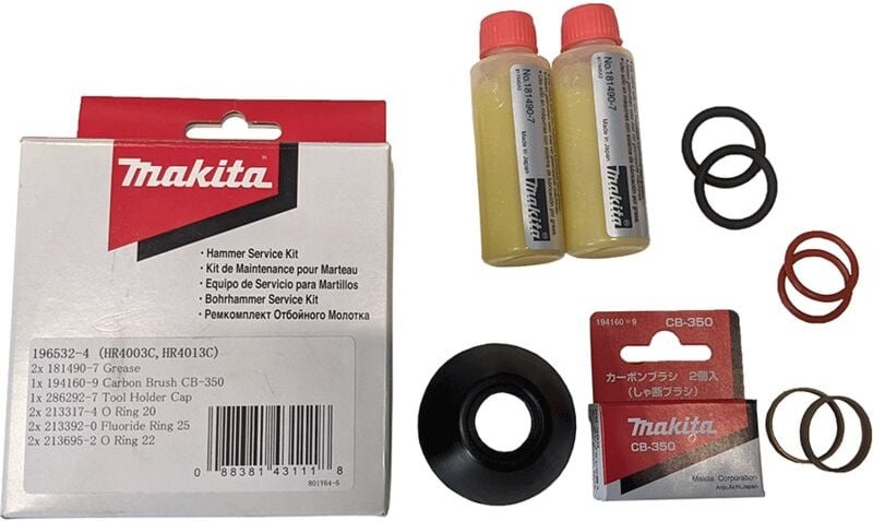 Makita Abbruchhammer Wartungsset Hr4003c/4013 Cod. 197298-9