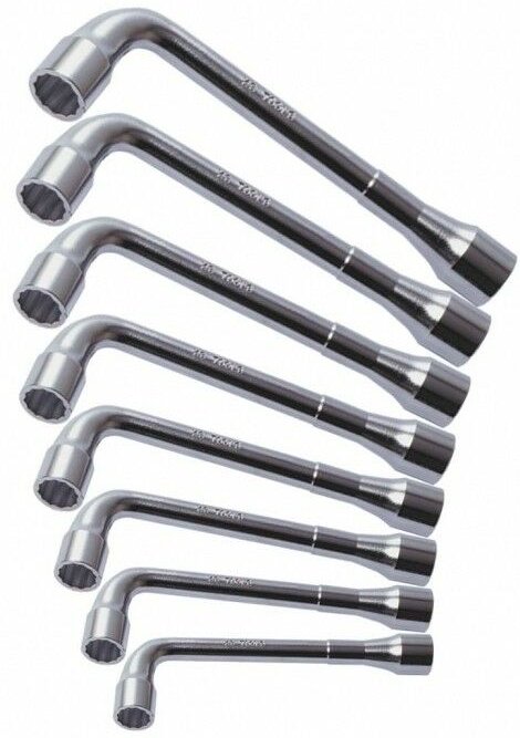 Satz mit 8 Steckschlüsseln KS TOOLS 8-10-11-13-17-19-22-24 - 517.0452