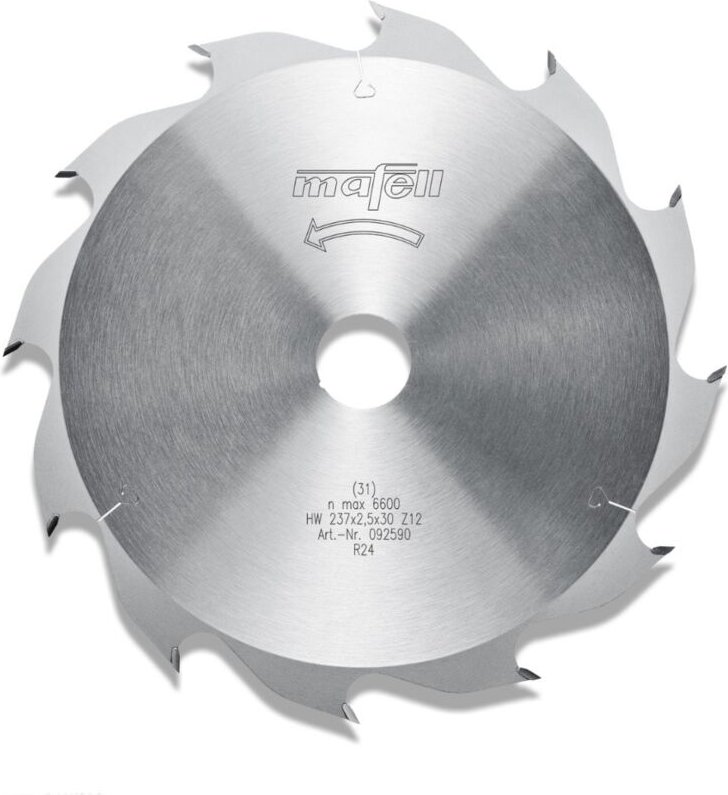 Sägeblatt hm 237 x 1,8 / 2,5 x 30 z 12 wz k 85 092590 - Mafell