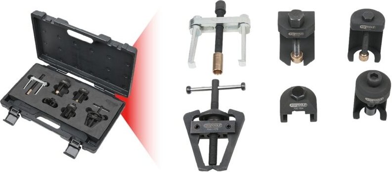 KS Tools Scheibenwischarm-Abzieher-Satz,6-tlg