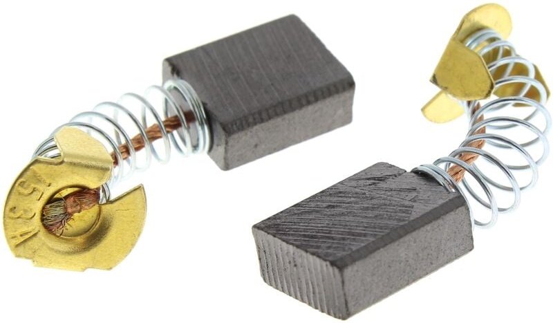 Kohlebürsten je 2, 16x13,5x6,5 mm für Gehrungssäge parkside
