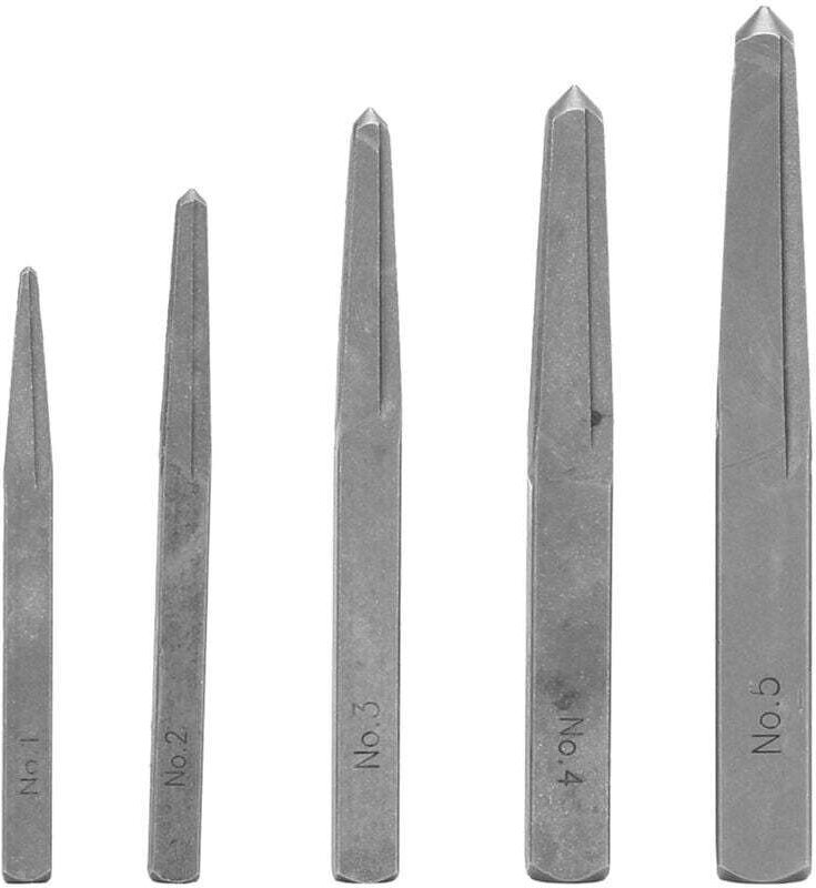 Vtizikl Extracteur de vis, extracteur de vis Lourd 5 pièces, Boulon endommagé cassé, Outil de Retrait Facile, Type carré