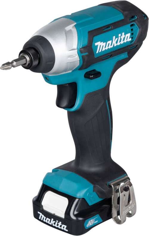 Werkzeug - Akku-Schlagschrauber 12V, 2 x 2,0 Ah Akkus, Ladegerät TD110DSAE - Makita