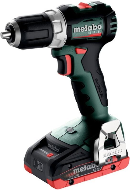 Metabo - Akku-Bohrschrauber bs 18 l bl (613155800) x 145 18V 2x4Ah LiHD + asc 55