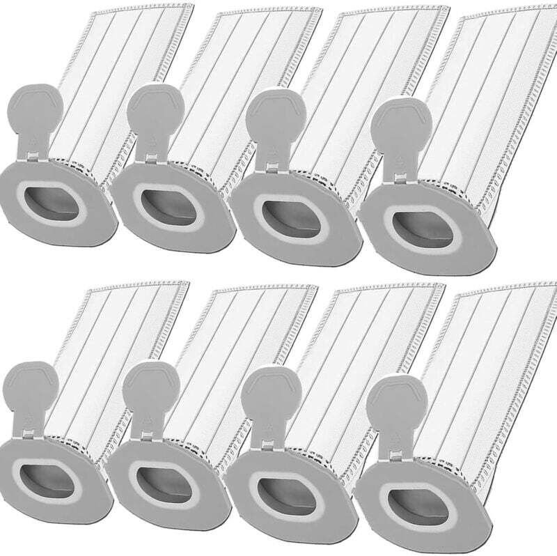 10 sacs filtrants pour aspirateur haut de gamme Vorwerk Kobold VK7 FP7