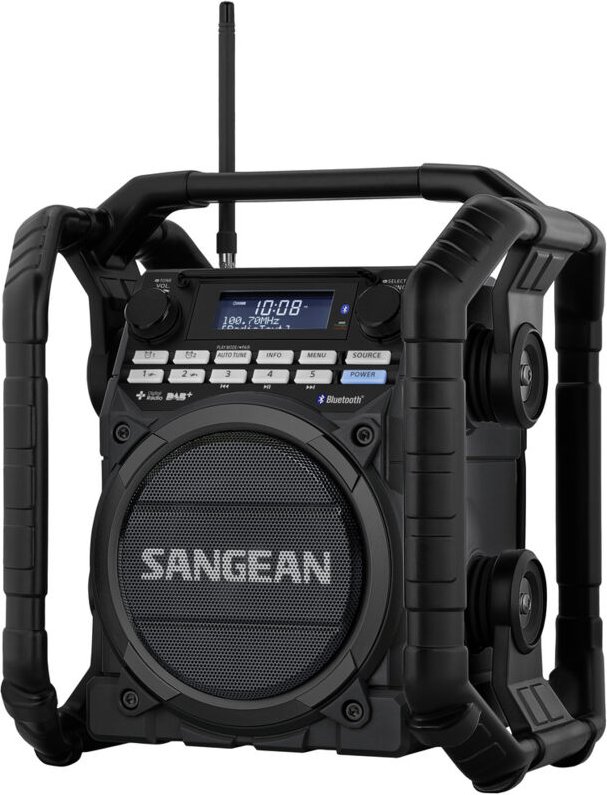U-4 dbt+ Baustellenradio dab+, ukw aux, Bluetooth®, usb Akku-Ladefunktion, wiederaufladbar, - Sangean