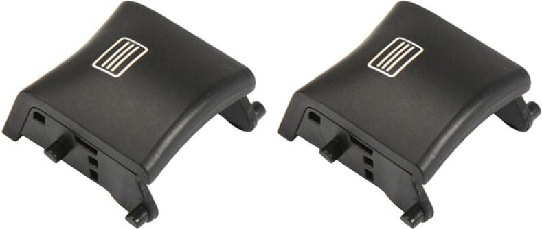 2X für W166 W292 W463 Auto Schiebedach Fenster Schalter Taste Abdeckung Kunststoff für ML GLS Schwarz