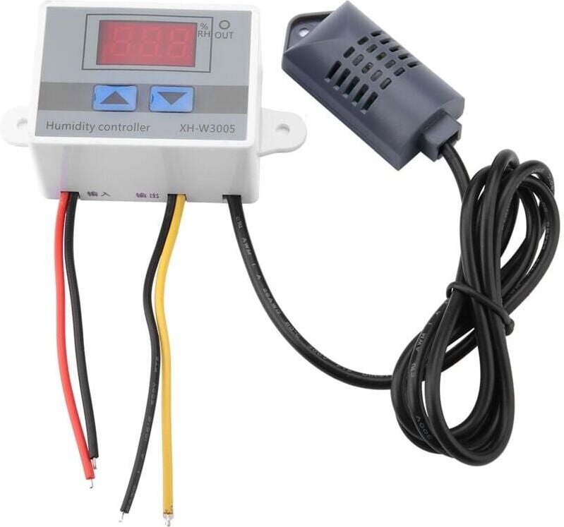 ZVD Digital Hygrometer Schalter Controller Feuchtigkeitssensor XH-W3005 0-99% RH 220V