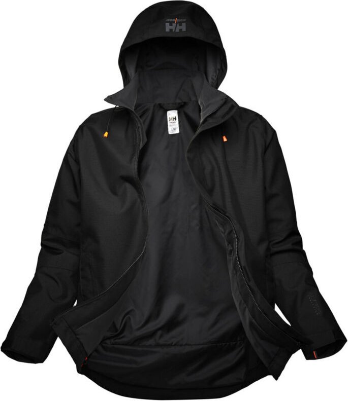 Shell Jacket Oxford, Gr. M, schwarz Helly Hansen