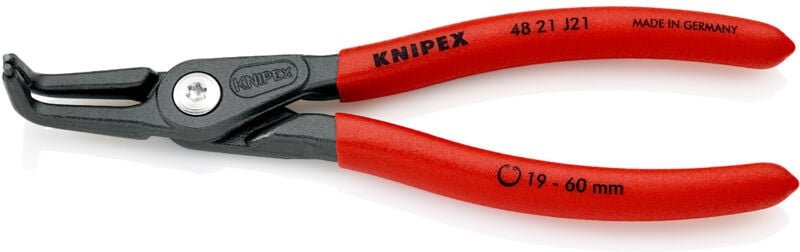Präzision-Sicherungsringzange für Innenringe 165 mm, 48 21 J21 - Knipex