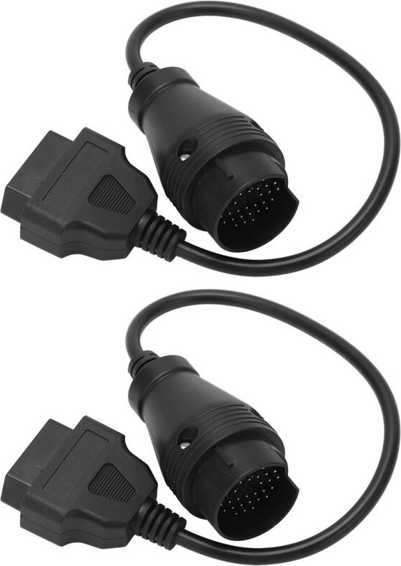 Eosnow 1 Paar OBD2-Adapterkabel, 38-polig auf 16, Schwarz, Ersatz für Mercedes-Benz SPRINTER