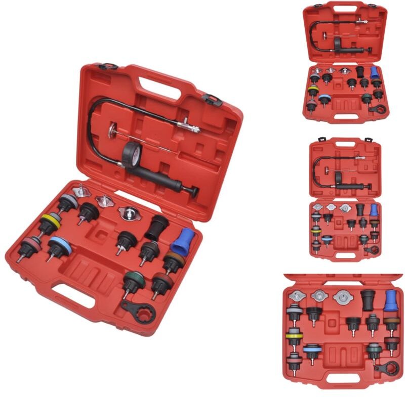 Handwerkzeuge - 18-teiliger Heizkörper-Drucktester