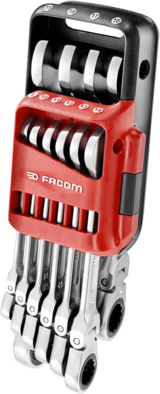 Knarren-Ring-Maulschluessel 467BF 10tlg. - Facom