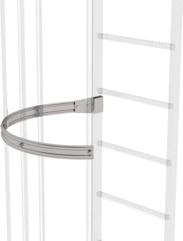 Rückenschutzbügel seitlicher Ausstieg Edelstahl - 068237 - Günzburger Steigtechnik