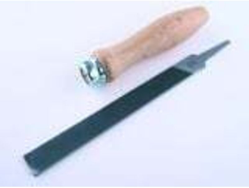 Xervex - Feile flach Z8.8 mit Feilenheft 710-272 Kettensägenzubehör