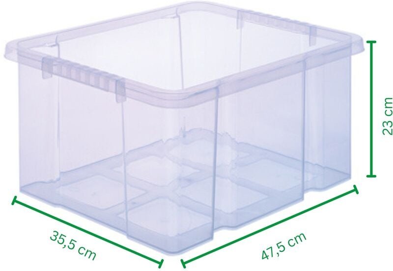 5x Novaliv Aufbewahrungsbox 5x Aufbewahrungsbox, 5x Deckel
