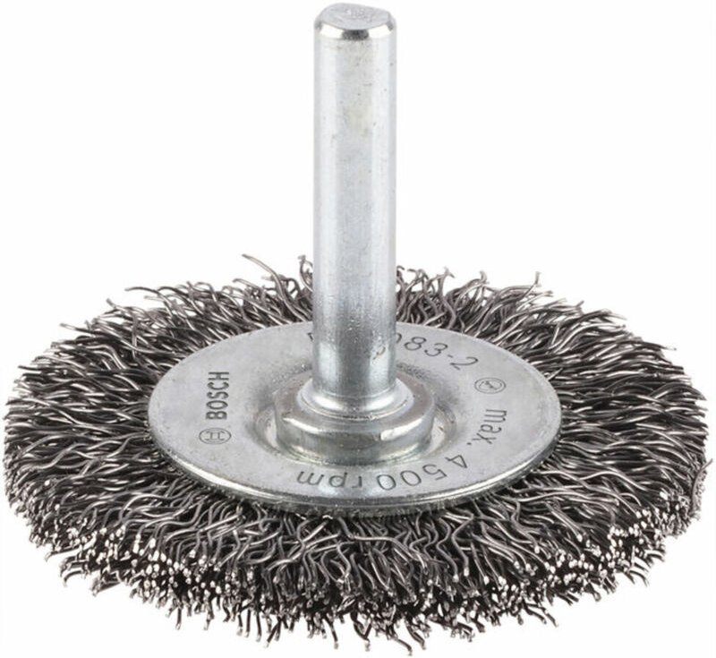 Pro Metal clean Scheibenbürste, gerader Schaft, 50 x 0,3 mm