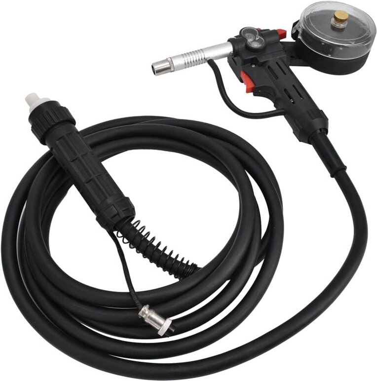 Luftgekühlte Spulen-MIG-Schweißpistole 180 Ampere Gasschweißwerkzeug Zubehör für Autoreparaturen (5 m)