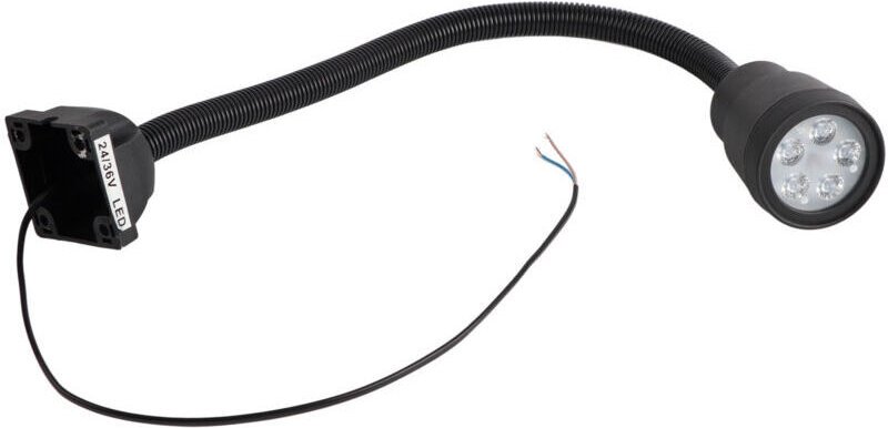 5W LED-Arbeitsleuchte, Schreibtischlampe, 360 Grad drehbare Tischleuchte, universeller flexibler Stiel, LED-Lampe 24V 36...