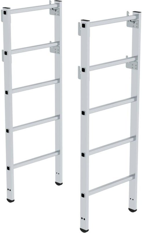 2x Teleskopaufsatz Plattformleiter FlexxStep plus 3 Sprossen - 052521 - Günzburger Steigtechnik