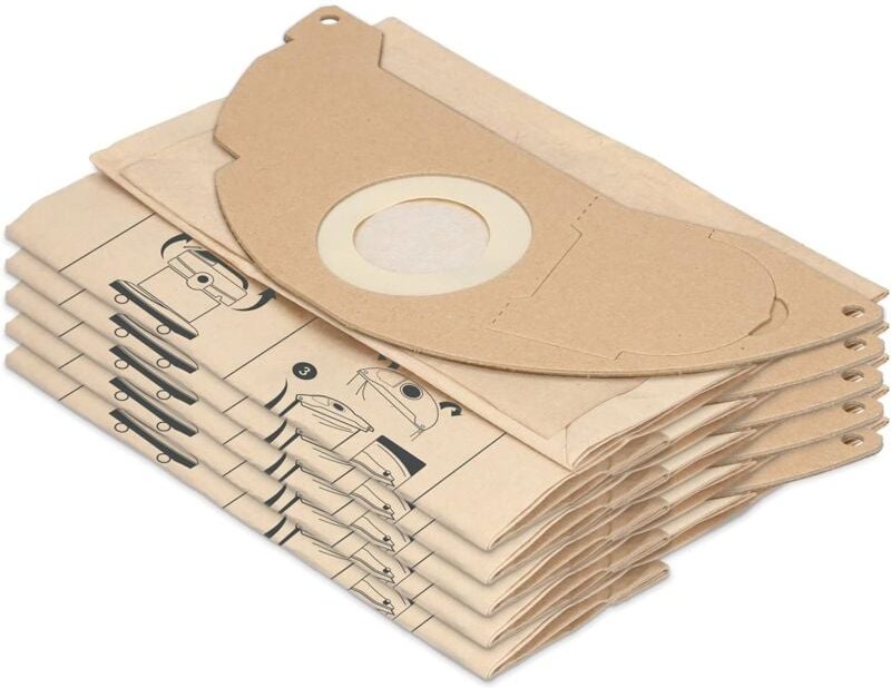 20 Stück Staubsaugerbeutel kompatibel mit Kärcher WD2, MV2 Staubsauger – Ersatz für Kärcher Beutel 6.904-322.0