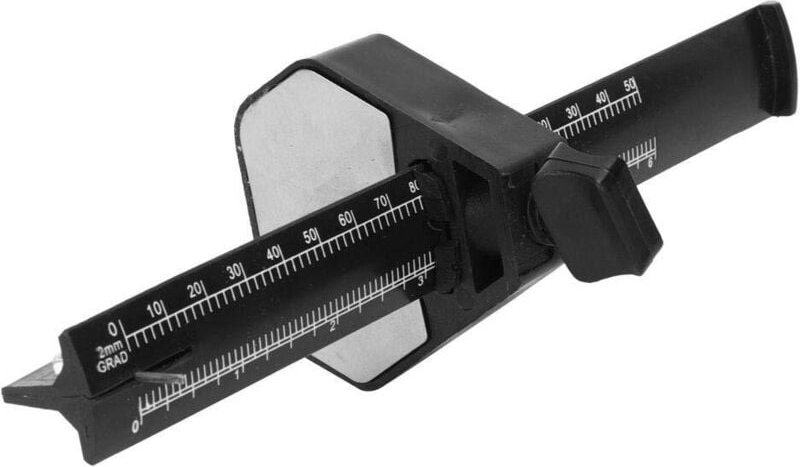 Anreißnadel, Parallelanreißlehre 0–150 mm mit Skala. Holzbearbeitungswerkzeug für längere Lebensdauer.