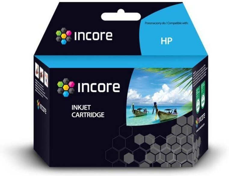INCORE Tinte für HP 305XL (3YM62AE) Schwarz 22 ml, Standardversion HP+ mit Chip