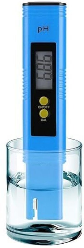 PH Meter für Wasser Hydroponik Digital PH Tester Stift 0.01 Hohe Genauigkeit Taschengröße mit 0-14 PH Messbereich für Ha...
