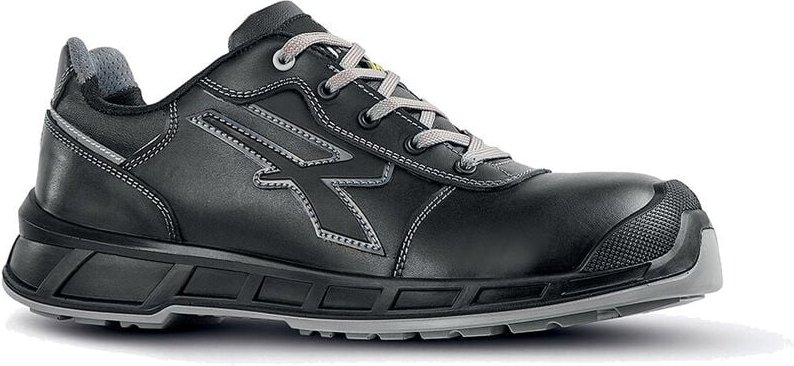 U-Power Sinatra ESD S3S CI FO SR Sicherheitsschuhe - 48 EU - Schwarze