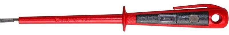 Spannungsprüfer/Phasenprüfer bis 250 V rot/schwarz 190 mm
