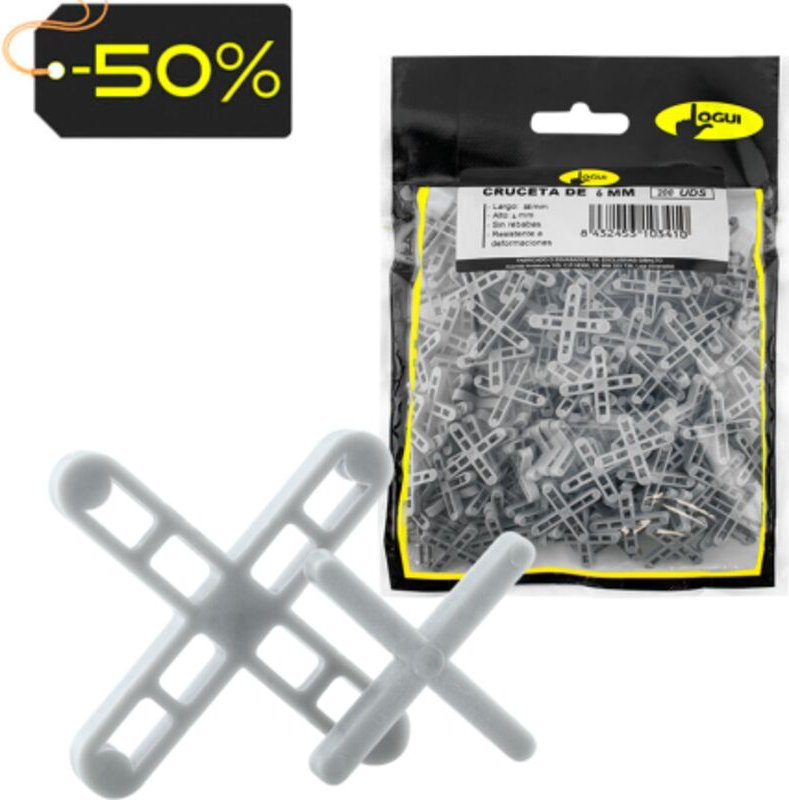 Fliesenabstandshalter-Beutel - 10mm - 150 Stk.