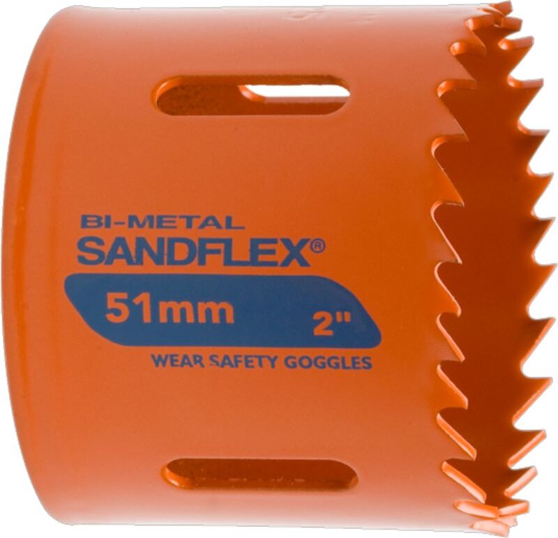Bahco Lochsäge Sandflex Bimetall, Tiefe 38mm, 4/6 ZPZ, Ø 33mm - 3830-33-VIP