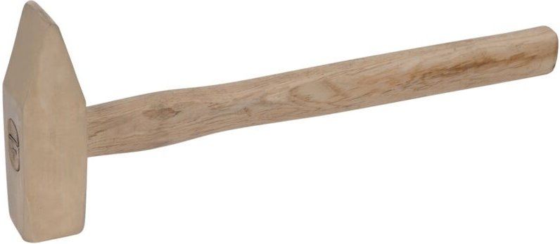 Ks Tools BRONZEplus Handhammer, 1200g, amerikanische Form, Hickorystiel