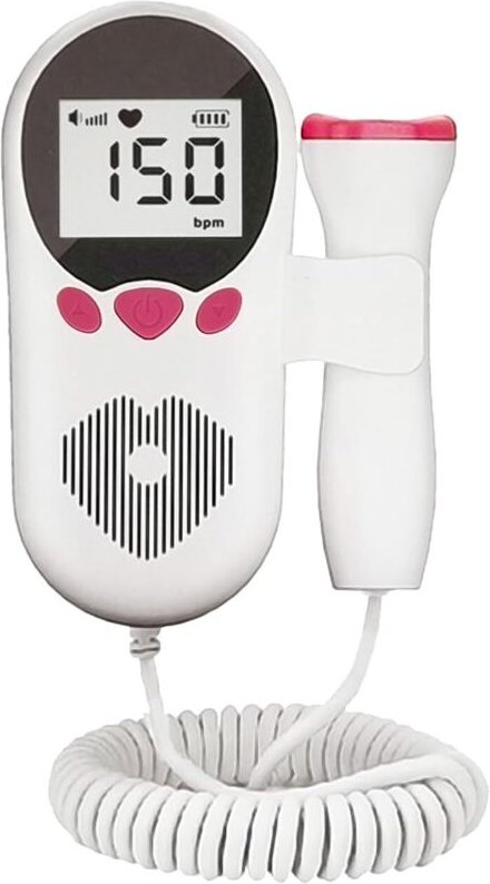 Fetaler Doppler mit eingebautem Lautsprecher, fetaler Herzfrequenzmonitor für den Heim- und Klinikgebrauch