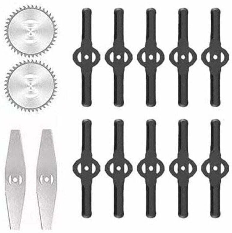 Vtizikl Déstockage Accessoires pour tondeuses à gazon Lames de désherbeur électrique Lames de scie Manche télescopique l...