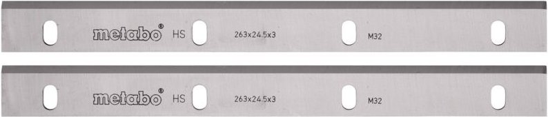 3 hss Hobelmesser-18%W 310x20x2,5mm / ohne Nuten, Multi 310 (0920054048) - Metabo