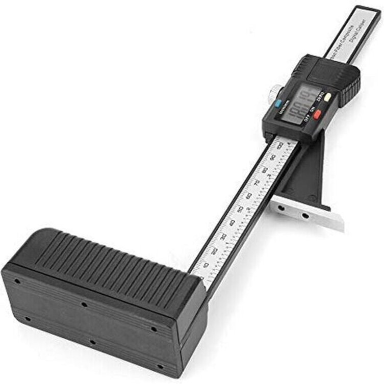 Höhenmesser, 0–150 mm, digitaler Tiefenmesser, LCD-Digitalanzeige, präzise Höhen- und Tiefenöffnung mit magnetischer Bas...