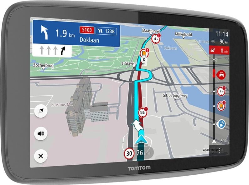 TomTom GO Expert Navigationssystem Fixed 17,8 cm (7") Touchscreen Schwarz
