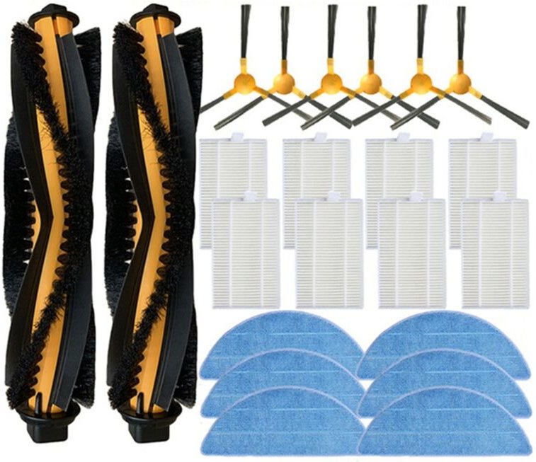 Für Kabum Smart 700/500 Hauptrolle Seitenbürste HEPA-Filter 22 PCS