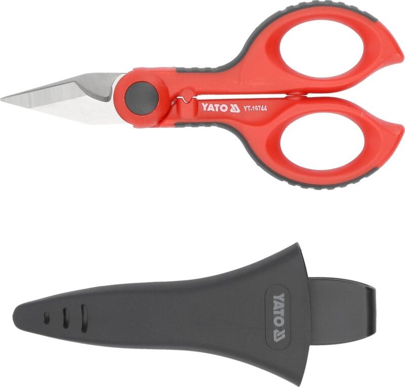 Elektrikerschere, Kabelschere, Drahtschere 150mm, inox