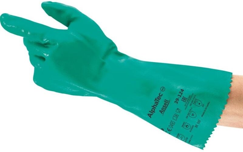 12 Paar Chemikalienschutzhandschuh AlphaTec 39-122 Gr. 10