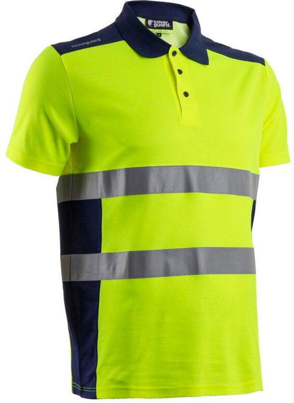 Arbeits-Polo kurzarm Hochsichtbarkeit OKI - Neon Gelb L - 48/50