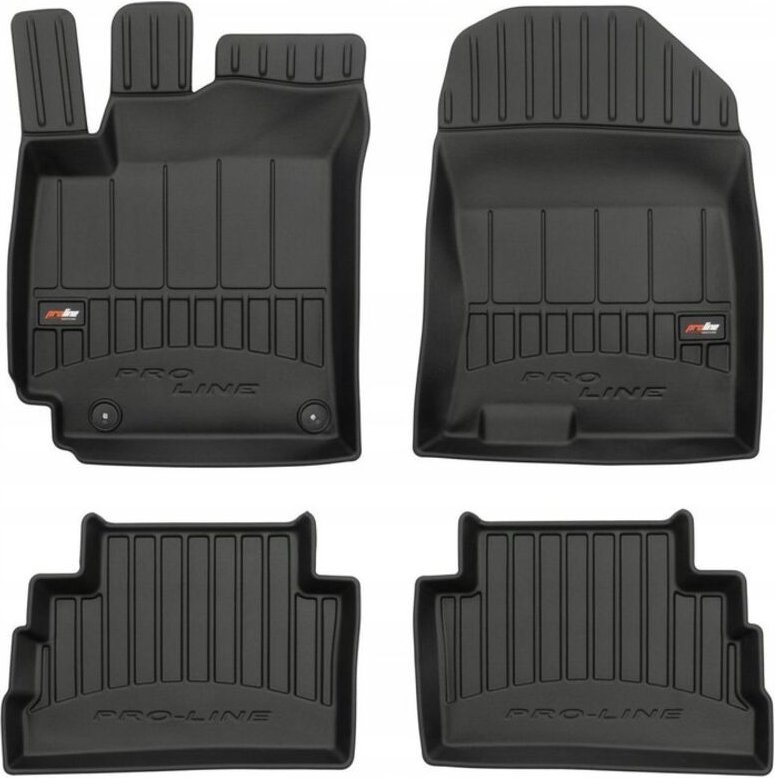 Gummimatten und Fußmatten Hyundai Kona 2017-2023 3D Mulde